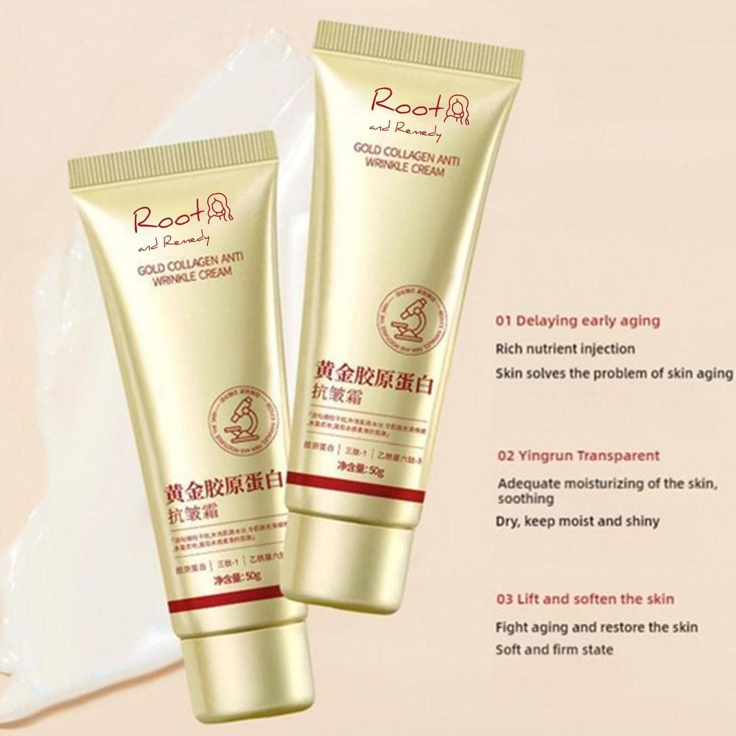 (BUY 1 GET 1 FREE) GoldéYouth® - Gold Collagen Anti-Wrinkle Cream
