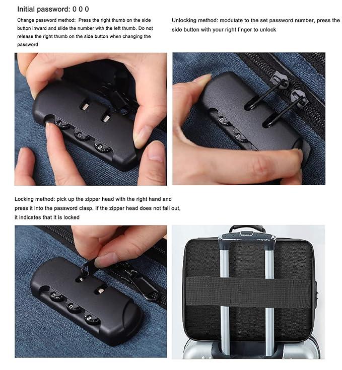 DocGuard Max 💼 Waterproof & Fireproof Organizer 📁 – For Travel, Office & Emergency Use