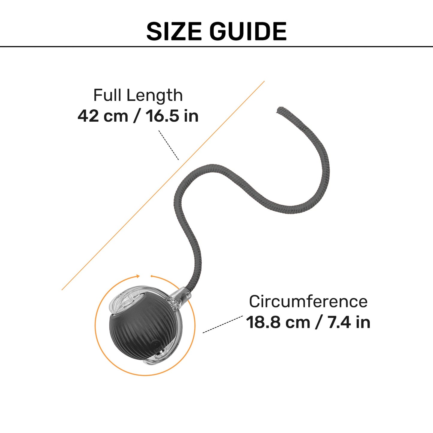 MagicBall® Touch-Activated Cat Toy Ball – Rolls Automatically to Keep Cats Engaged