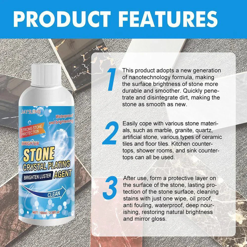 (BUY 1 GET 1 FREE) Glossique - Crystal Stone Polishing Agent