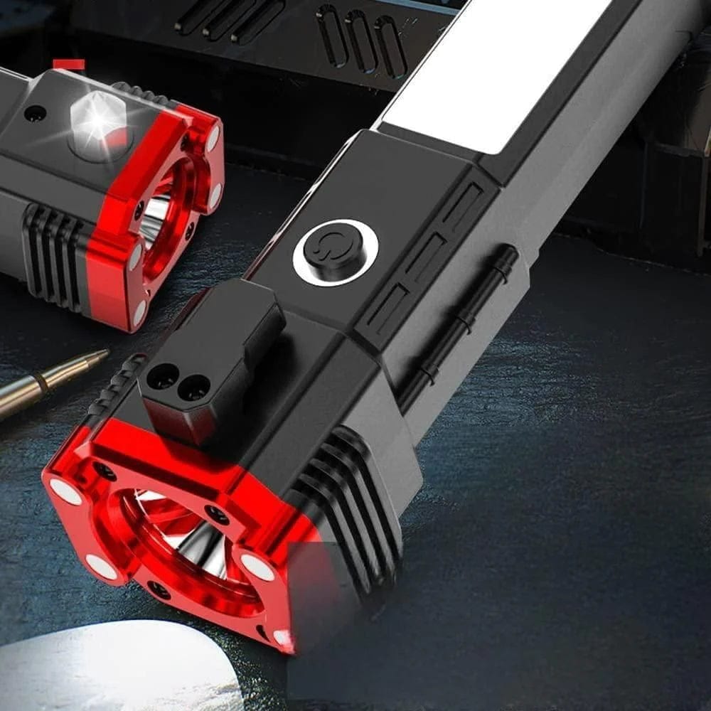 BrightBeam® - Intense Military Torch with Powerbank