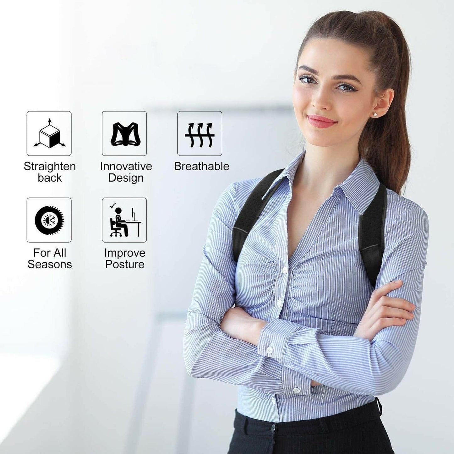 PosturePro® - Premium Unisex Posture Corrector Belt