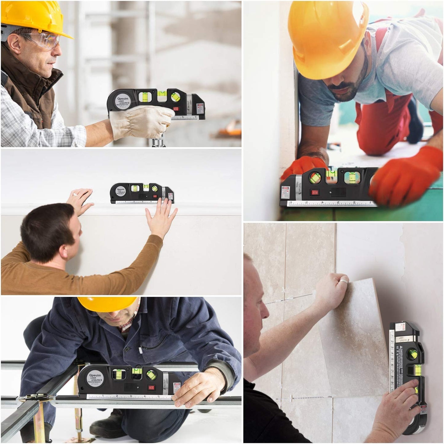 PointPro® - 4-in-1 Laser Precision Level with Tape & Distance Meter