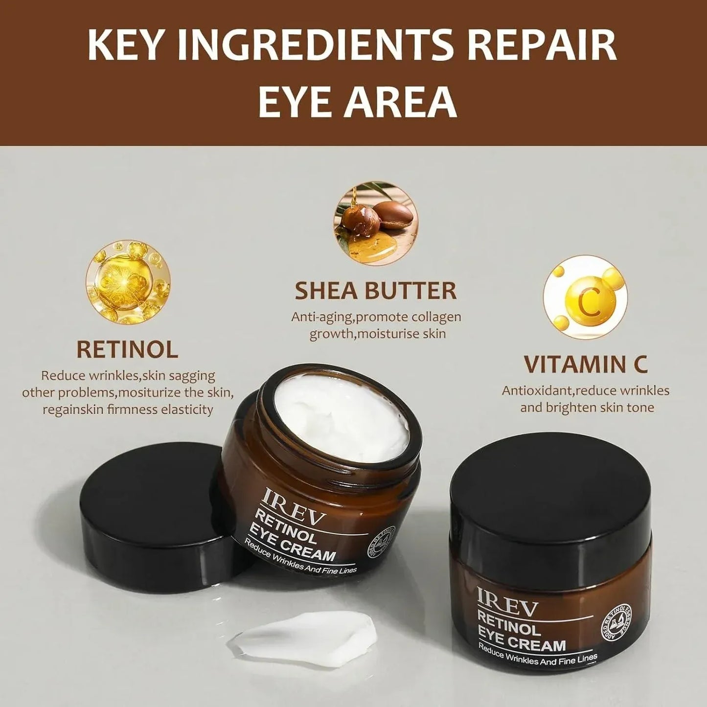 (BUY 1 GET 1 FREE) Irev® Retinol Eye Cream