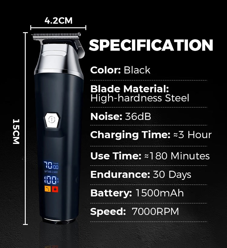 ShaveNova® - Household Digital Display Professional Electric Hair Clipper Set
