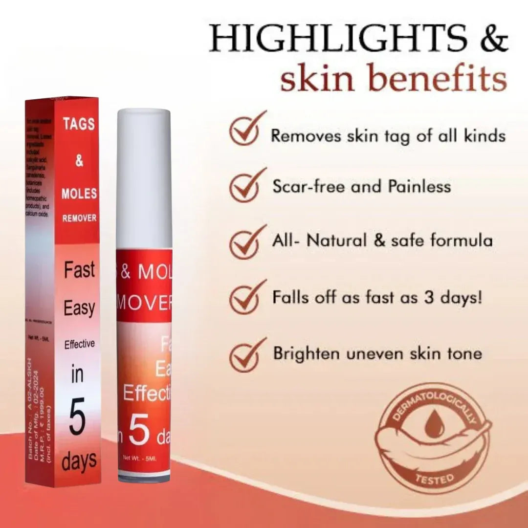 (BUY 1 GET 1 FREE) SpotErase® - Painless Skin Tag & Mole Remover