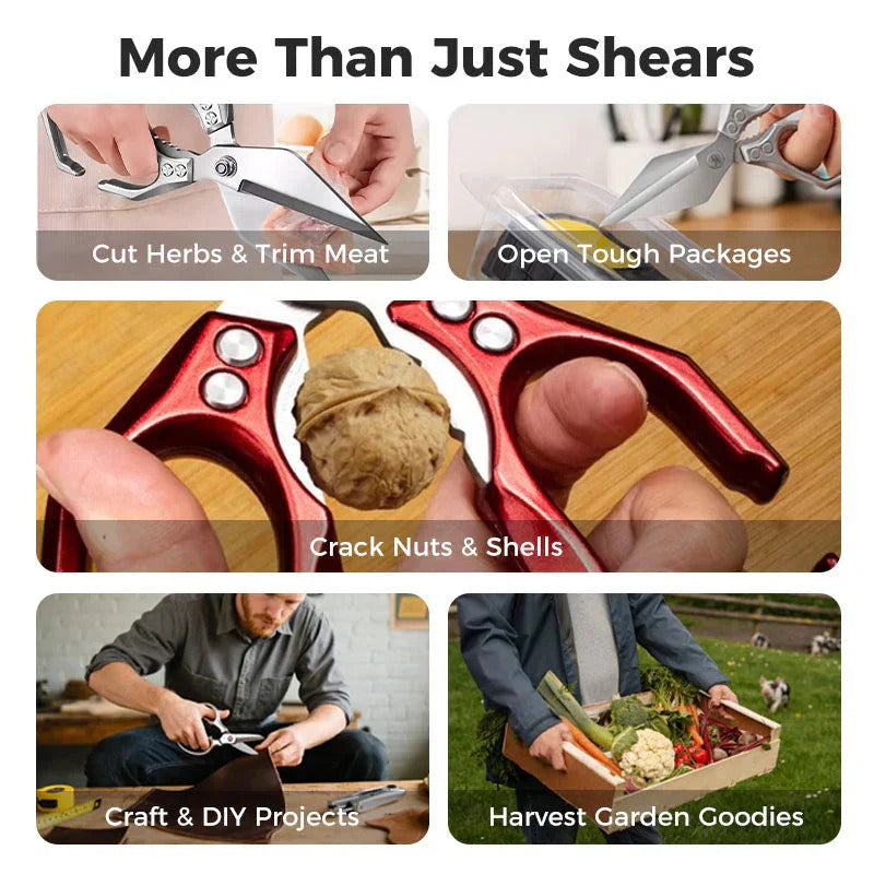 SavorEdge® - Professional Multifunctional Heavy-Duty Kitchen Shears