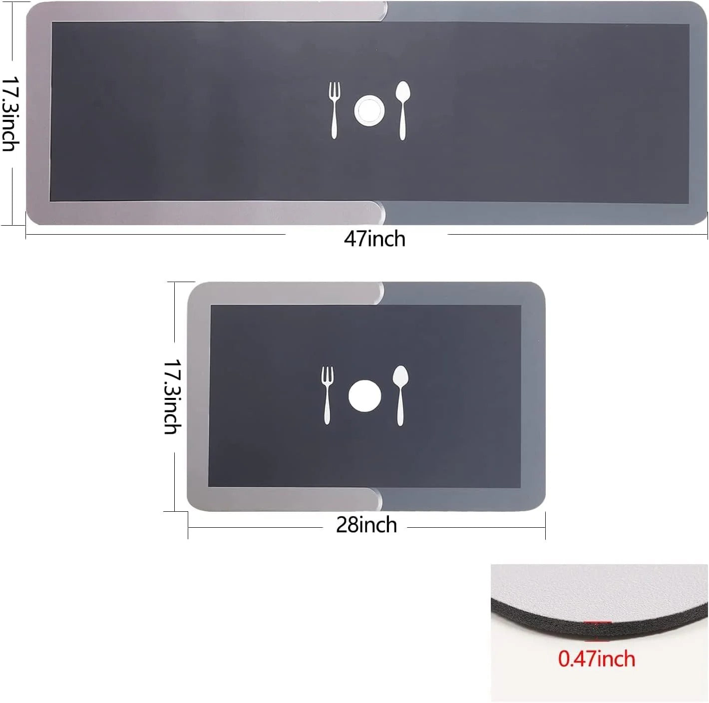 (BUY 1 GET 1 FREE) Absorbella® - Anti Slip Kitchen Floor Mat