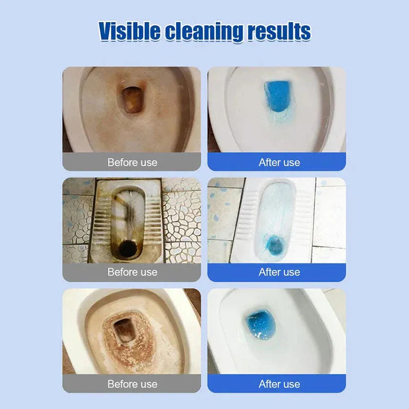 (BUY 1 GET 1 FREE) FreshFlush® Toilet Cleaner Tablets (Pack of 10) – Cleans, Deodorizes & Freshens Bathrooms