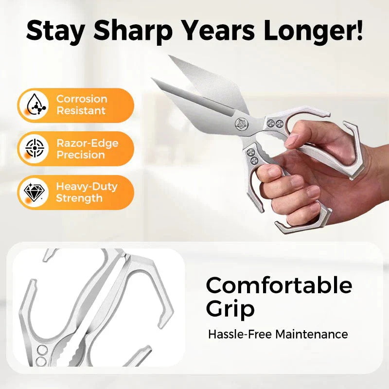 SavorEdge® - Professional Multifunctional Heavy-Duty Kitchen Shears