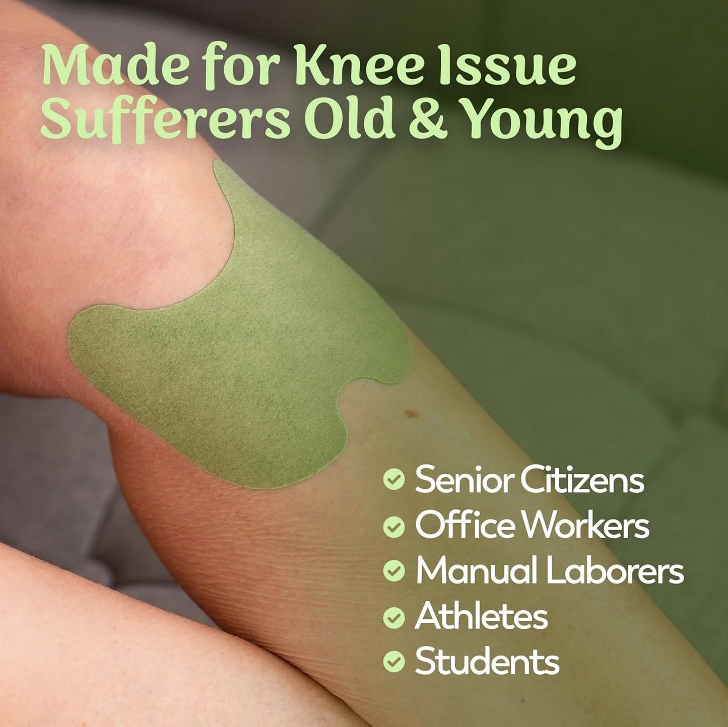 GreenSoothe™ - Herbal Knee Paches