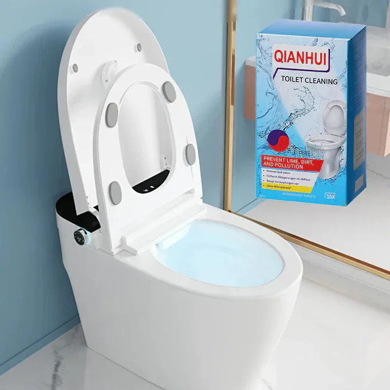 (BUY 1 GET 1 FREE) FreshFlush® Toilet Cleaner Tablets (Pack of 10) – Cleans, Deodorizes & Freshens Bathrooms