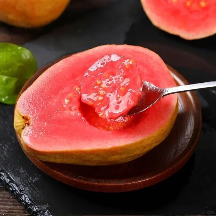 GuavaGlow® - Organic Pink Guava Seeds (100 Seeds)