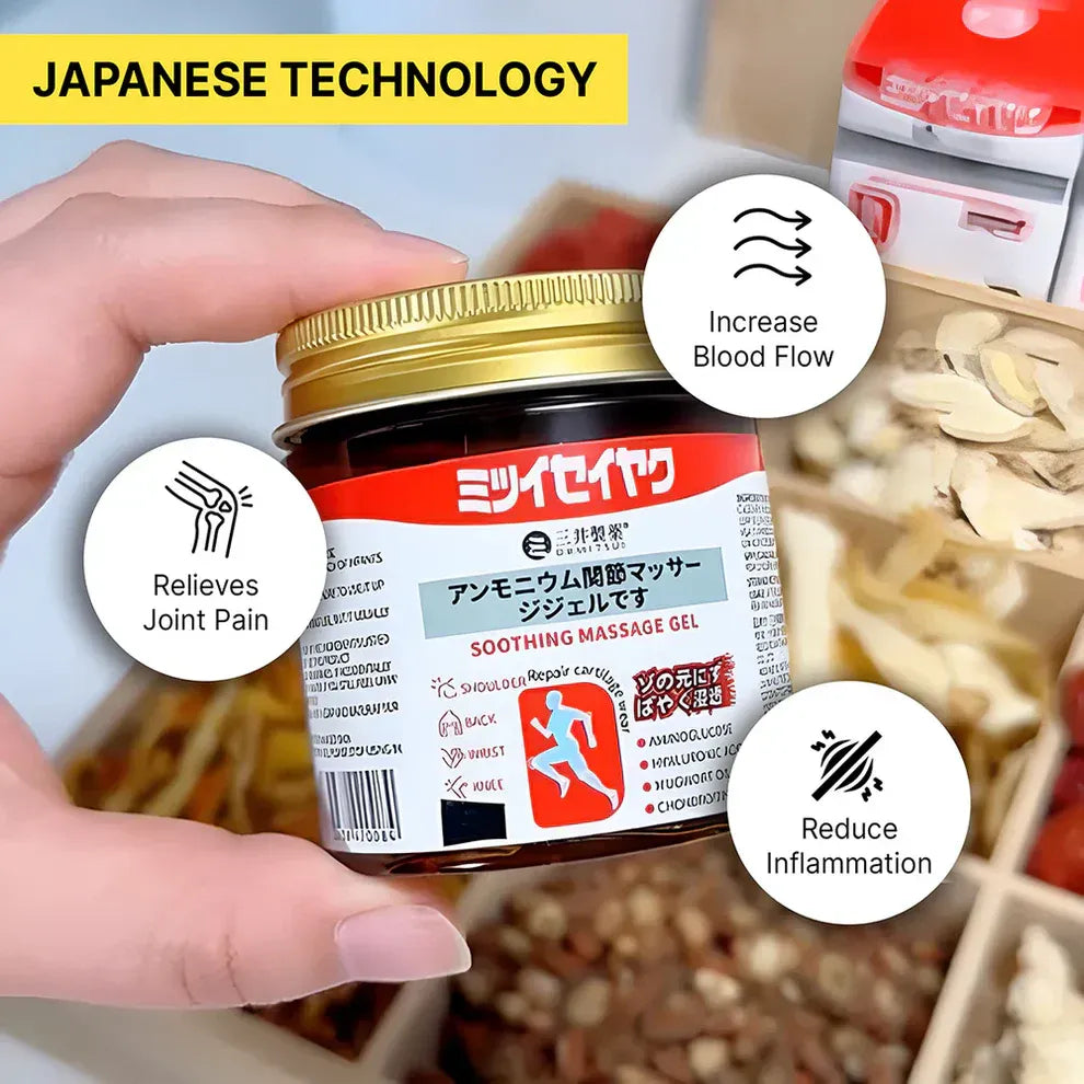 (BUY 1 GET 2) QuickRelief® - Japanese Instant Pain Relief Soothing Massage Gel