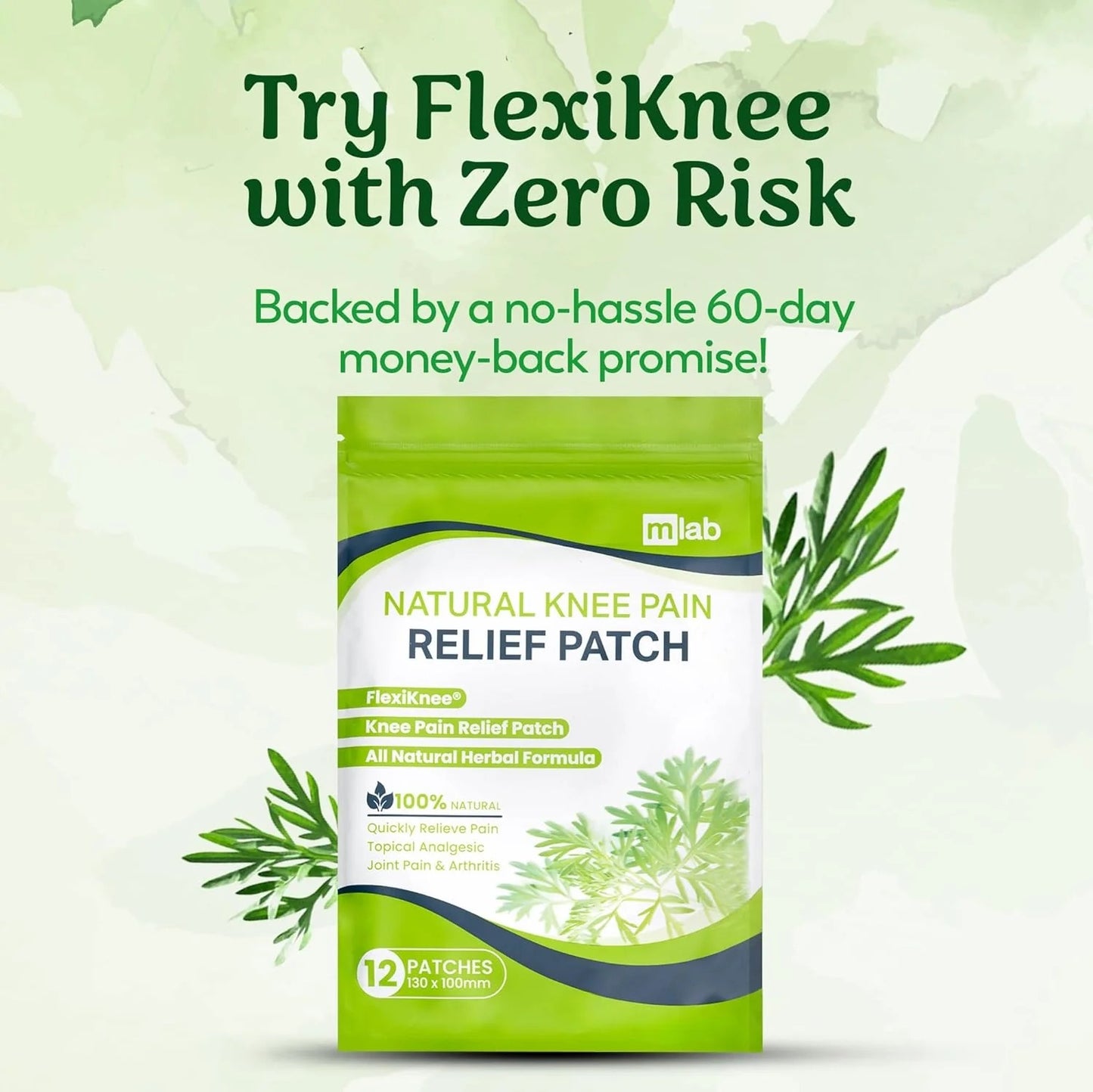 GreenSoothe™ - Herbal Knee Paches