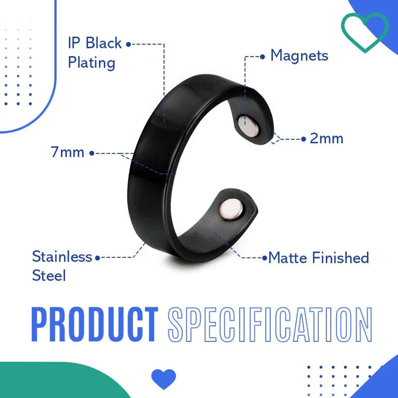 GlyceRing® - Sugar Control Magnetic Therapy Ring (Buy 1 Get 1 Free)