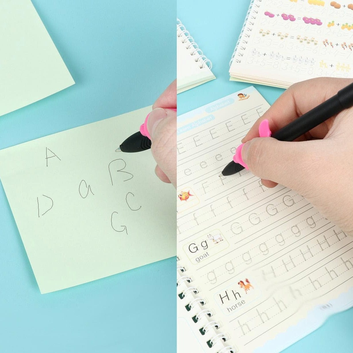 (BUY 1 GET 3 FREE) SmartBook® Magic Reusable Practice Book