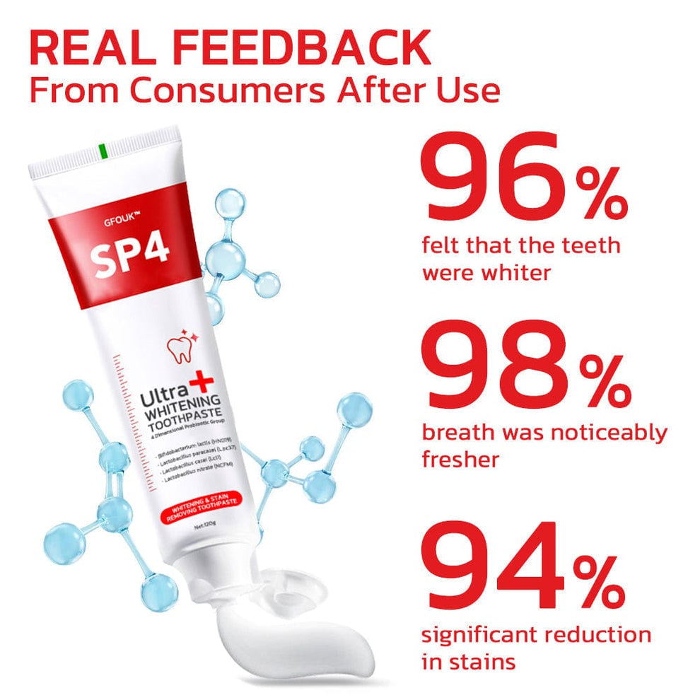 Ap4 Toothpaste Original™ SP4 Ultra Teeth Whitening Toothpaste (Buy 1 Get 2) – Maydior