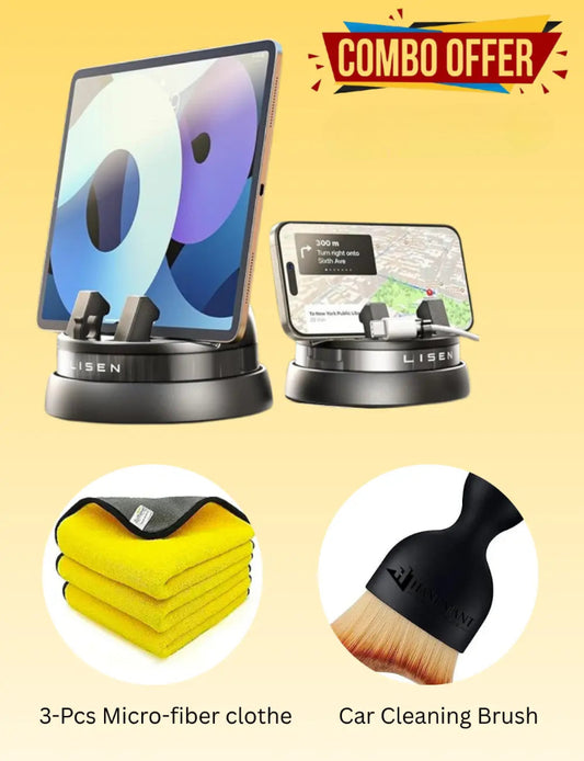 OrbitGrip® - Gravity Lock Phone Mount Combo