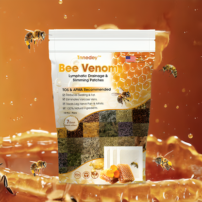 Bee Venom Lymphatic Drainage & Slimming Foot Patches (Pack of 10)
