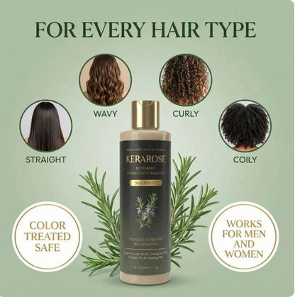 (BUY 1 GET 1 FREE) Kerarose® - Magic Rosemary Hair Growth Shampoo