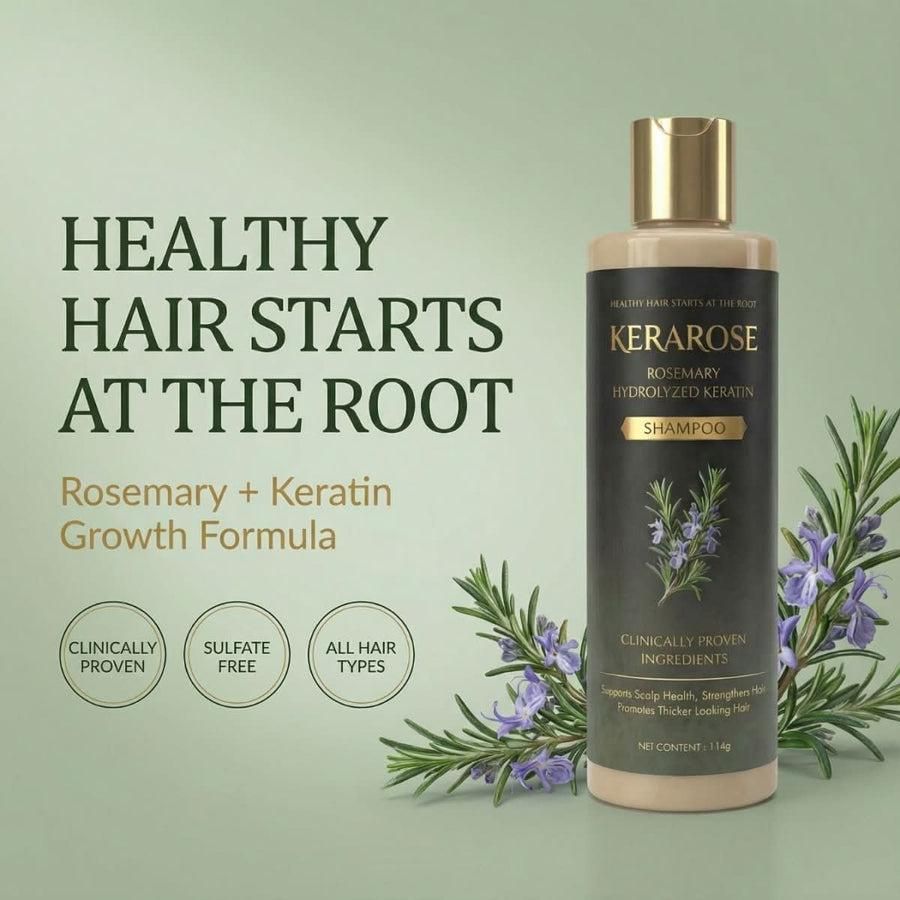 (BUY 1 GET 1 FREE) Kerarose® - Magic Rosemary Hair Growth Shampoo