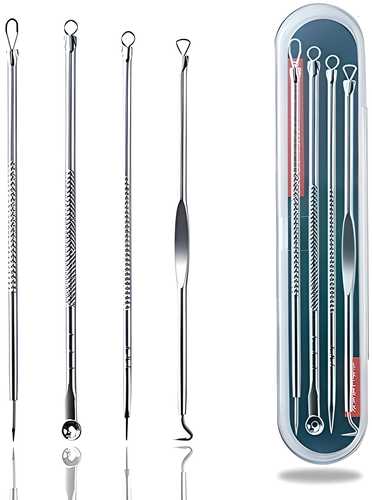 Porex® - Stainless Steel Blackhead Remover Extractor Tool Kit