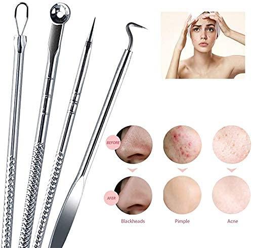 Porex® - Stainless Steel Blackhead Remover Extractor Tool Kit