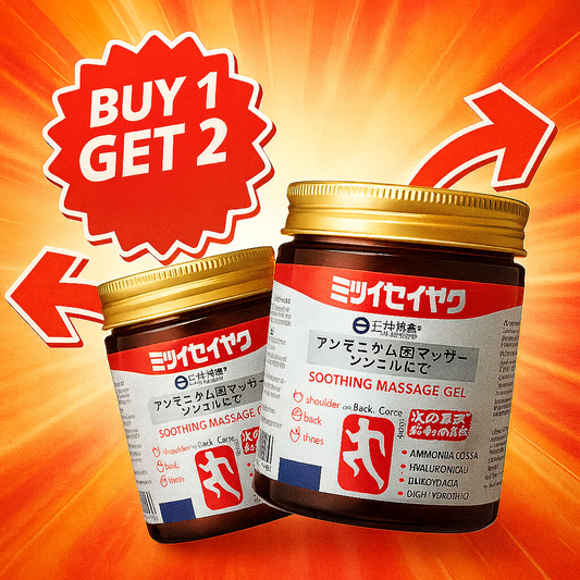 (BUY 1 GET 2) QuickRelief® - Japanese Instant Pain Relief Soothing Massage Gel