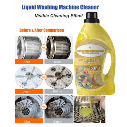 (Buy 1 Get 3 Free) 🍋 CitraWash - Lemon Fresh Liquid Washing Machine Cleaner