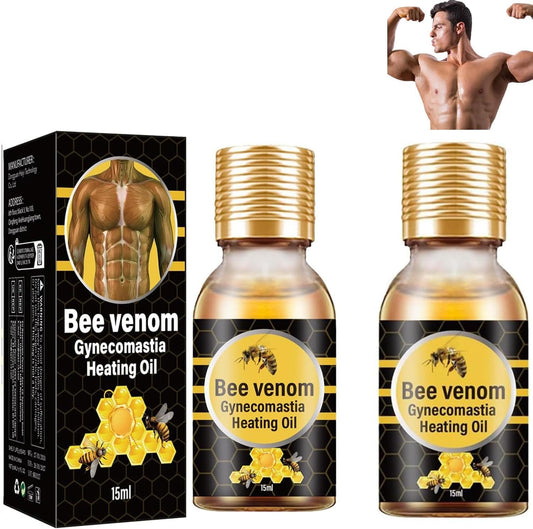 (BUY 1 GET 1 FREE) Chestoro® - Men Therm Bee Venom Gynecomastia Heating Oil