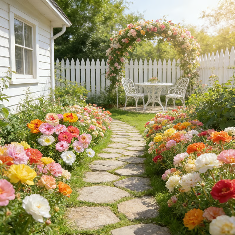 (BUY 1 GET 1 FREE) MossRose® - Perennial Flower Seeds With Plant Growth Supplement