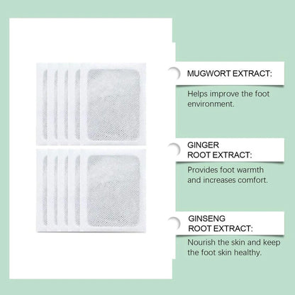 (BUY 1 GET 2 FREE) 60 Patches - Detox Foot Pads (100% Merbal & Gentle Ingredients)