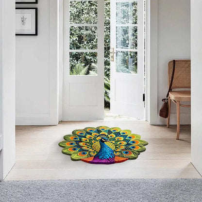 (BUY 1 GET 2 FREE) PeacockNest® - Premium Quick-Drying 3D Peacock Mat