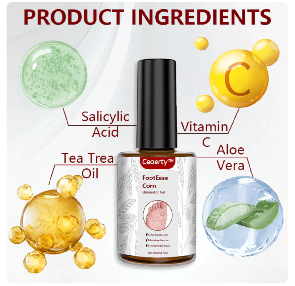 CornEase® - Advanced Feet Corn Removal Serum