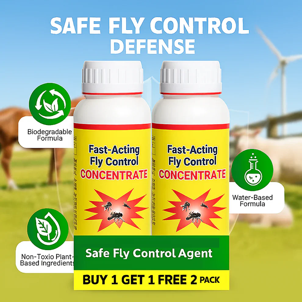 (BUY 1 GET 1 FREE) FlyAway® - Universal High-Efficiency & Safe Fly Control Agent