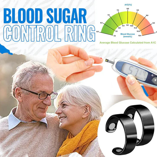 GlyceRing® - Sugar Control Magnetic Therapy Ring (Buy 1 Get 1 Free)