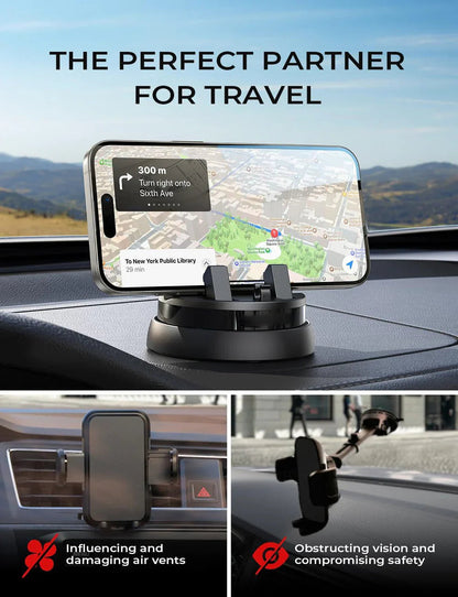 OrbitGrip® - Gravity Lock Phone Mount Combo