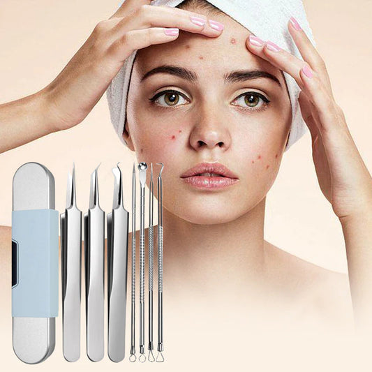 Porex® - Stainless Steel Blackhead Remover Extractor Tool Kit